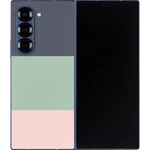 Striped Spring Colors Galaxy Z Fold6 Skin