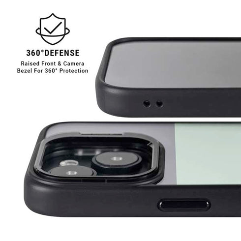 Striped Spring Colors iPhone 14 Kickstand Case