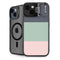 Striped Spring Colors iPhone 14 Plus Kickstand Case