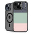 Striped Spring Colors iPhone 14 Plus Kickstand Case