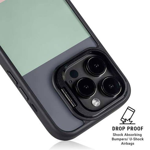 Striped Spring Colors iPhone 14 Pro Max Kickstand Case