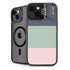 Striped Spring Colors iPhone 15 Kickstand Case