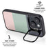 Striped Spring Colors iPhone 15 Plus Kickstand Case