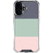 Striped Spring Colors iPhone 16 Clear Case