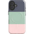 Striped Spring Colors iPhone 16 Magsafe Impact Case