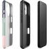 Striped Spring Colors iPhone 16 Plus Impact Case