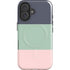 Striped Spring Colors iPhone 16 Plus Magsafe Impact Case