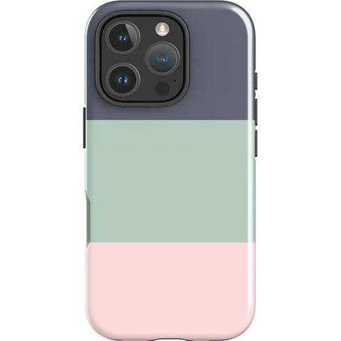 Striped Spring Colors iPhone 16 Pro Impact Case