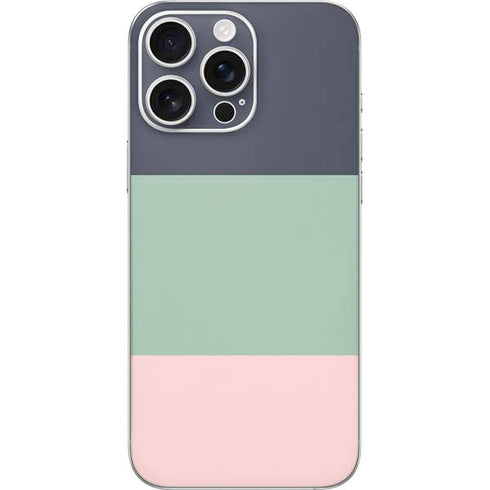 Striped Spring Colors iPhone 16 Pro Max Skin