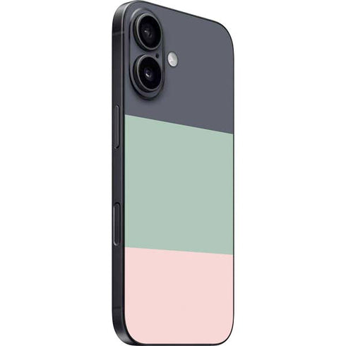 Striped Spring Colors iPhone 16 Skin