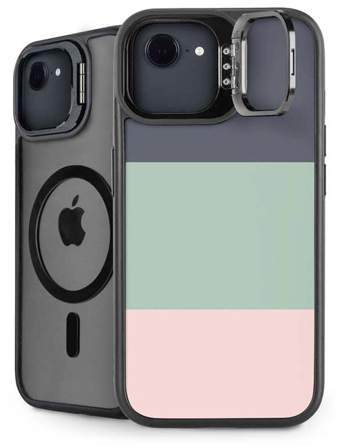 Striped Spring Colors iPhone 16e Kickstand Case