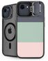 Striped Spring Colors iPhone 16e Kickstand Case
