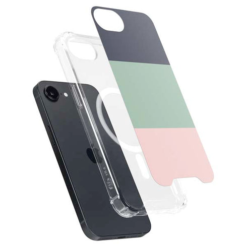 Striped Spring Colors iPhone 16e MagSafe Case