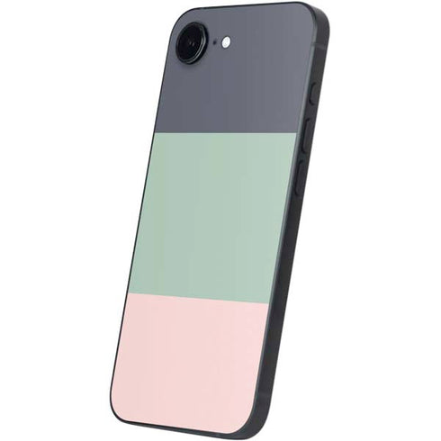 Striped Spring Colors iPhone 16e Skin