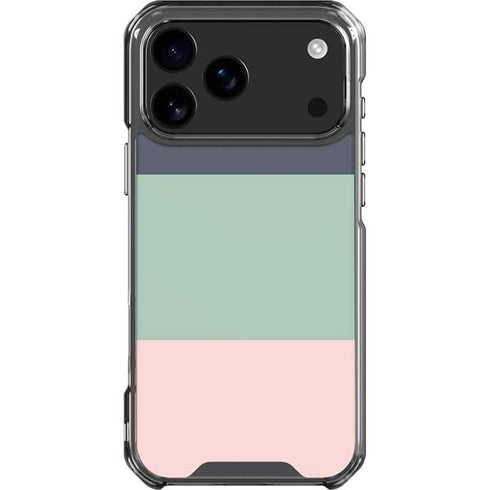Striped Spring Colors iPhone 18 Pro Max Clear Case