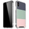 Striped Spring Colors iPhone X/XS Clear Case