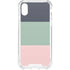 Striped Spring Colors iPhone XS Clear Case