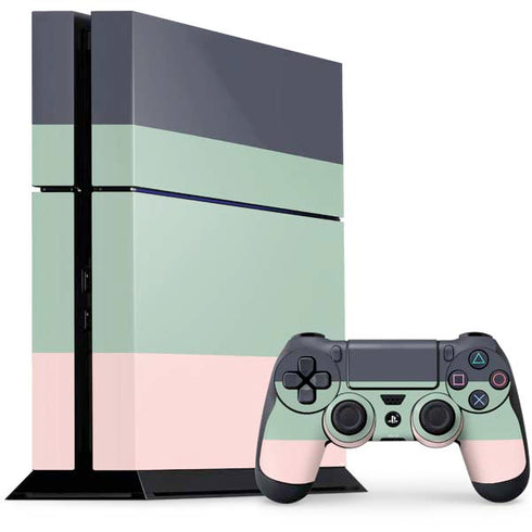 Striped Spring Colors PlayStation PS4 Skins