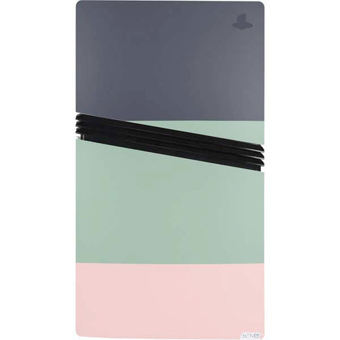Striped Spring Colors PS5 Pro Console Skin