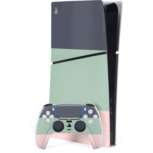 Striped Spring Colors PlayStation PS5 Skins