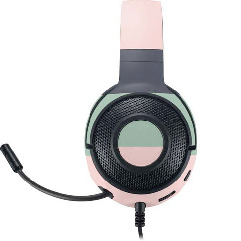 Striped Spring Colors Razer Kraken X Skin
