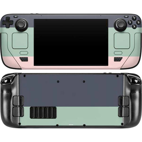 Striped Spring Colors Steam Deck Handheld Gaming Computer OLED Skin