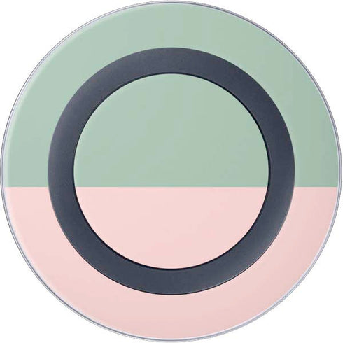 Striped Spring Colors Wireless Charger Skin
