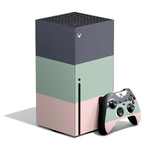 Striped Spring Colors Xbox Series X Bundle Skin