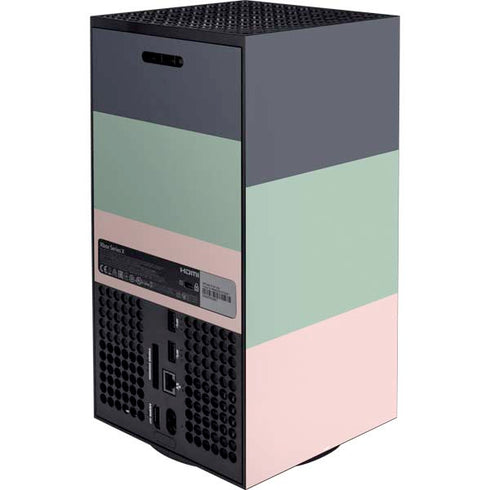 Striped Spring Colors XBox Series X Digital Edition Bundle Skin