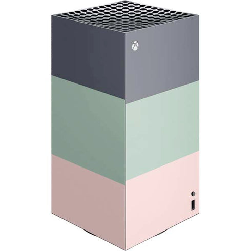 Striped Spring Colors XBox Series X Digital Edition Console Skin