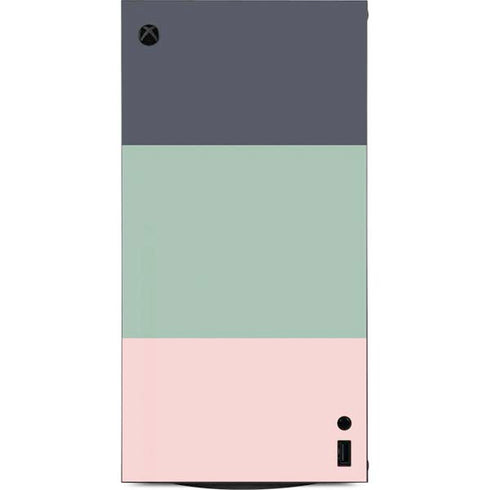 Striped Spring Colors XBox Series X Digital Edition Console Skin