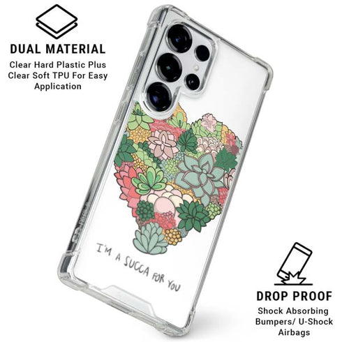 Succa For You Galaxy S25 Ultra Clear Case