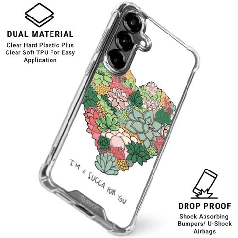 Succa For You Galaxy S26 Clear Case