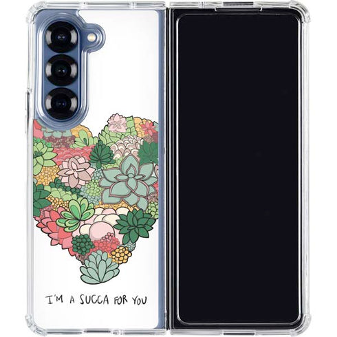 Succa For You Galaxy Z Fold6 Clear Case