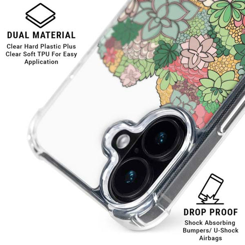 Succa For You iPhone 16 Plus Clear Case