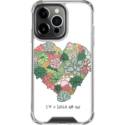 Succa For You iPhone 16 Pro Clear Case