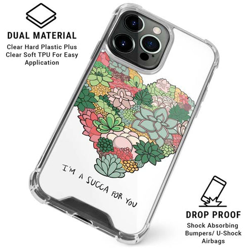 Succa For You iPhone 16 Pro Clear Case