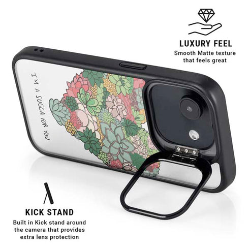Succa For You iPhone 16e Kickstand Case