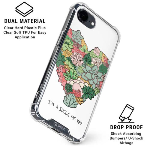 Succa For You iPhone 16e Clear Case