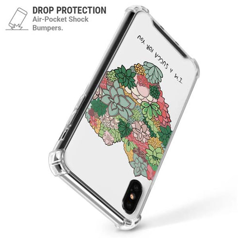 Succa For You iPhone X/XS Clear Case