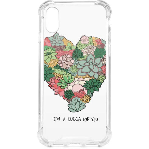 Succa For You iPhone XS Clear Case