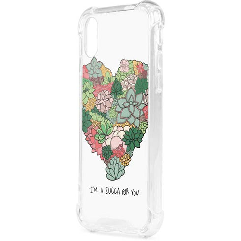 Succa For You iPhone XS Clear Case