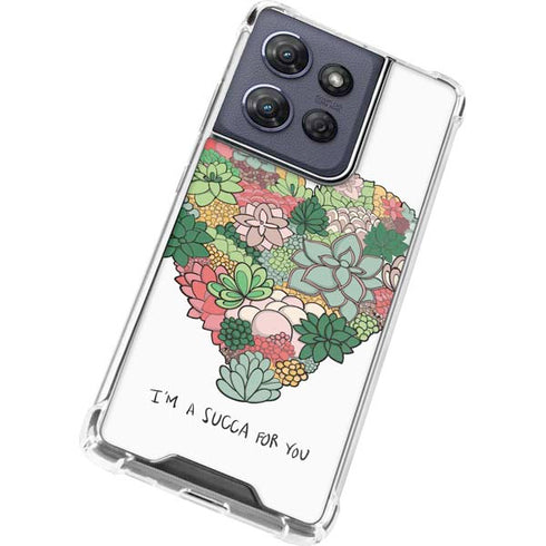 Succa For You Moto G 5G (2025) Clear Case
