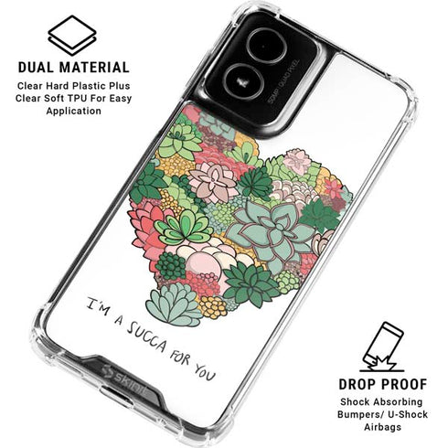 Succa For You Moto G Power 5G (2024) Clear Case