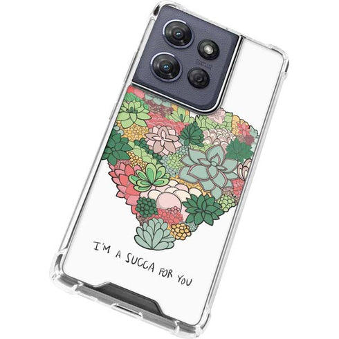 Succa For You Moto G Stylus 5G (2025) Clear Case