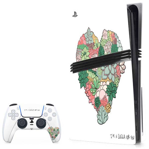 Succa For You PS5 Pro Disk Bundle Skin