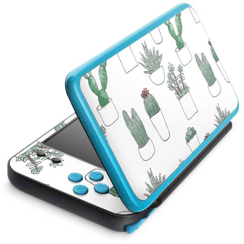 Succulent Pattern Nintendo Skins