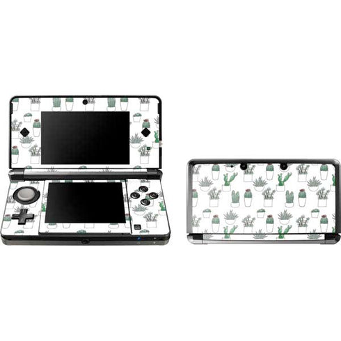 Succulent Pattern Nintendo Skins