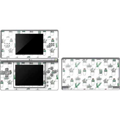 Succulent Pattern DS Lite Skin