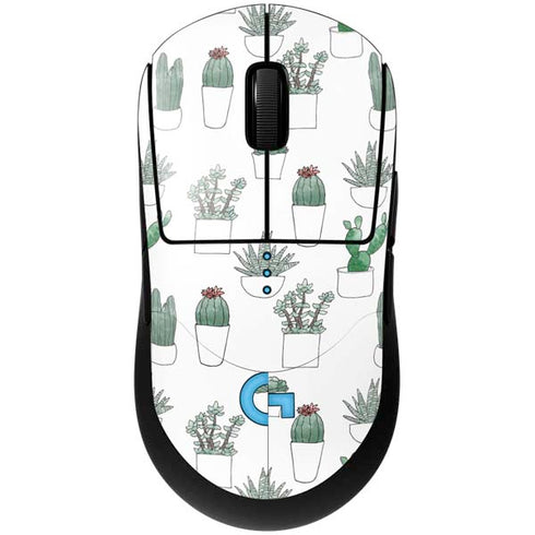 Succulent Pattern G Pro Wireless Gaming Mouse Skin